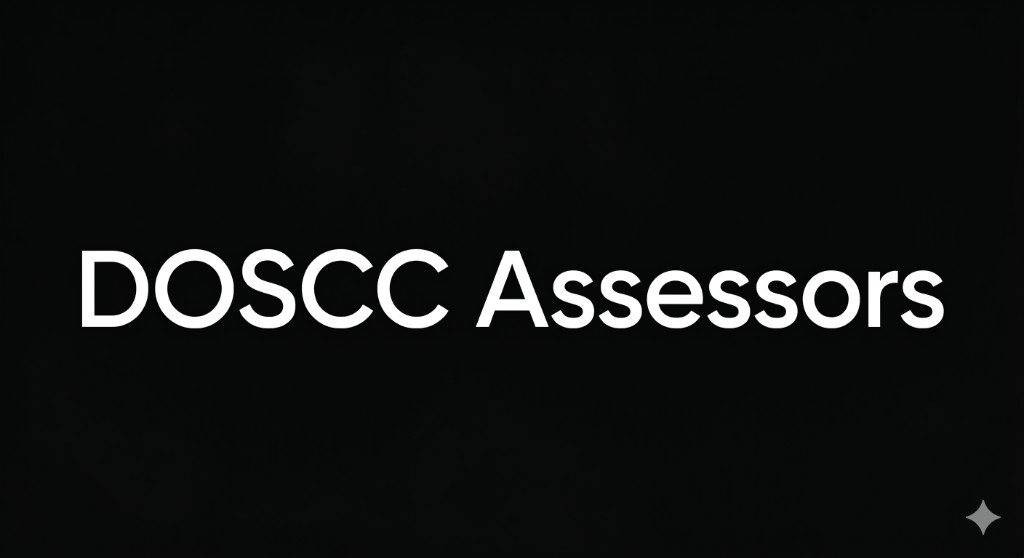 DOSCC Assessors